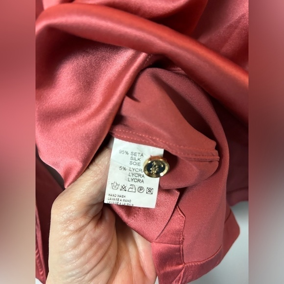 Robert Talbott silk blouse made in Romania - Picture 5 of 5